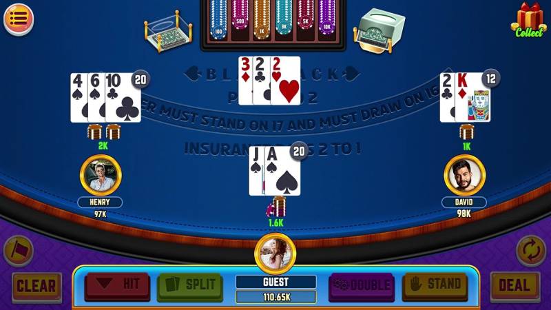 Luật Và Cách Tính Điểm Trong Blackjack Online Ev88 3 Các luật cơ bản trong Blackjack online Ev88