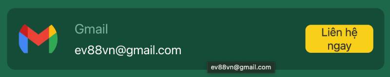 Email hỗ trợ khách hàng
