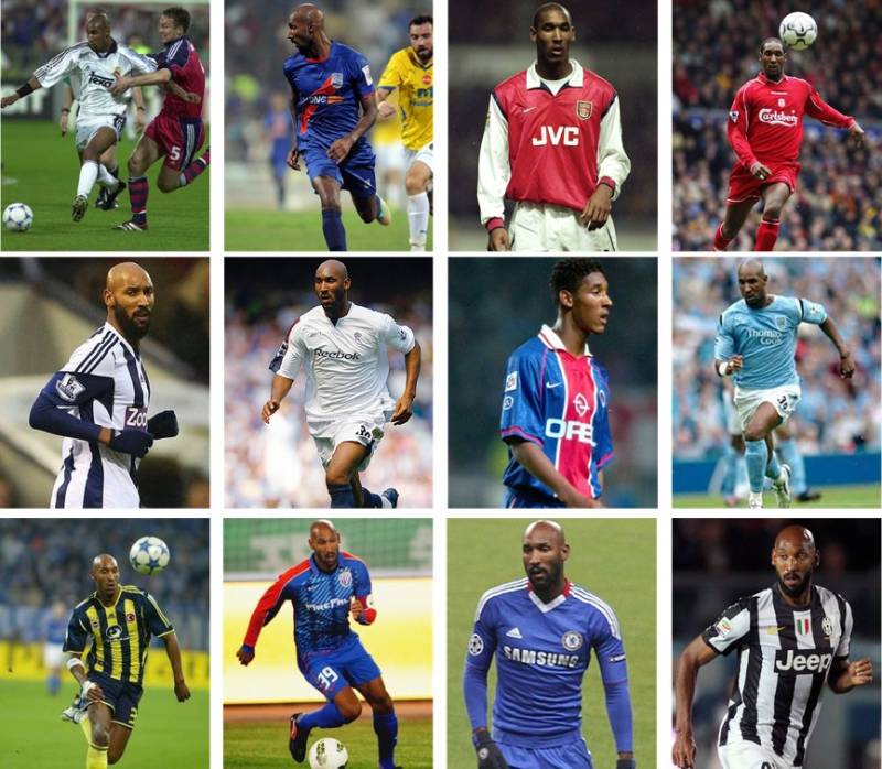 Top 6 Cầu Thủ Thi Đấu Nhiều CLB Nhất Trong Lịch Sử Bóng Đá 4 Nicolas Anelka all club