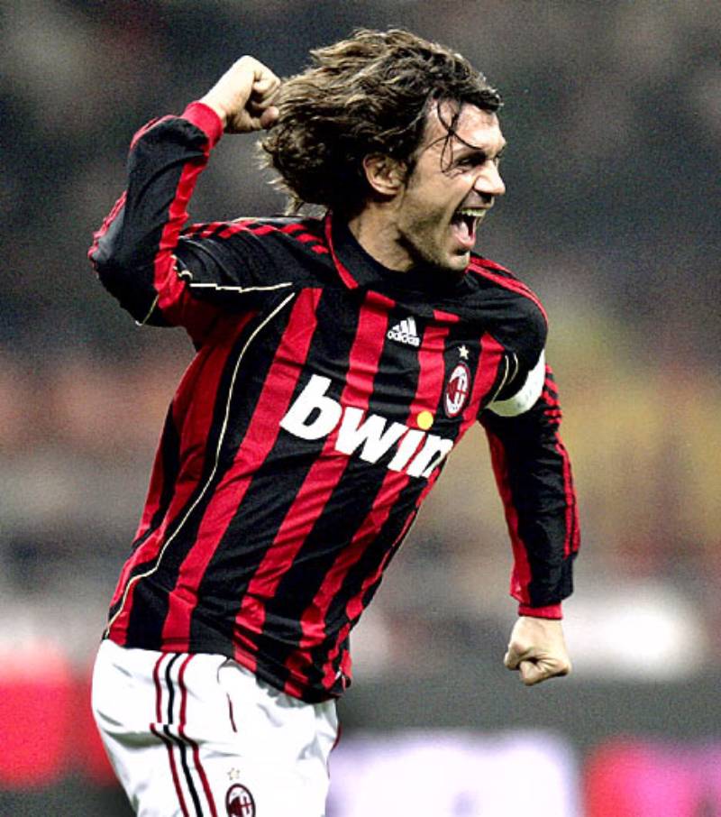 Top 5 Cầu Thủ Trung Thành Nhất Bóng Đá - Biểu Tượng Của Sự Son Sắt 2 Paolo Maldini ac